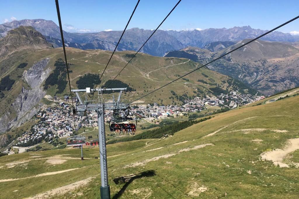 Appartement Cosy Deux Alpes Front De Neige 34M2 6P Mont-de-Lans Ngoại thất bức ảnh